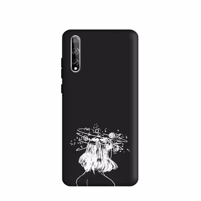 کاور طرح  دخترانه مینیمال کد u3256 مناسب برای گوشی موبایل  هوآوی Y8p 2020