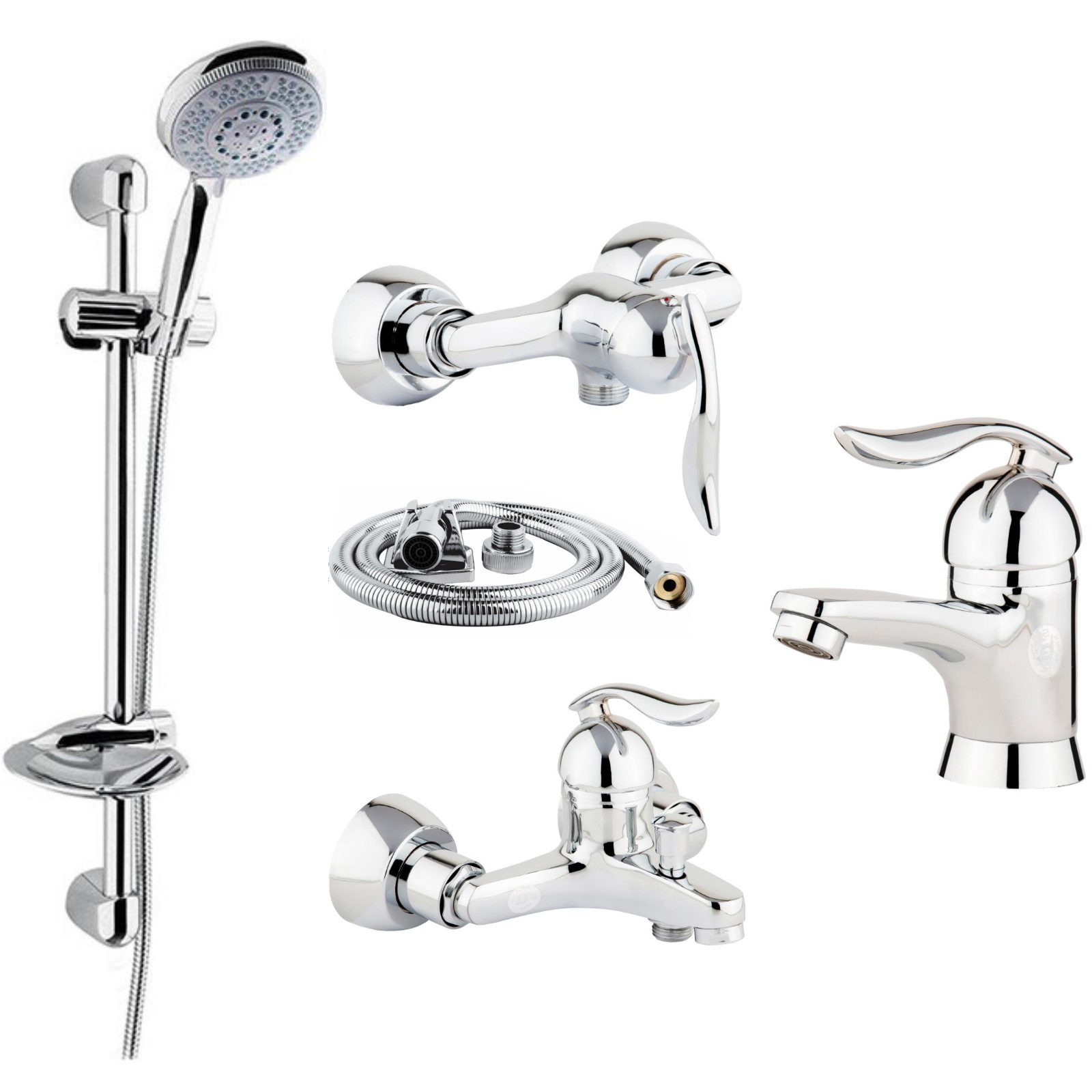 ست شیرآلات شیرالات  رز مدل ونیز مجموعه 5 عددی