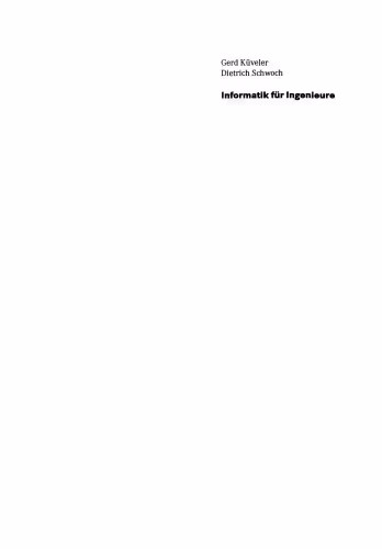 خرید و دانلود نسخه کامل کتاب Informatik für Ingenieure: C/C  , Mikrocomputertechnik, Datennetze