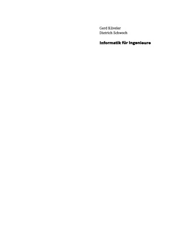 خرید و دانلود نسخه کامل کتاب Informatik für Ingenieure: C/C  , Mikrocomputertechnik, Datennetze