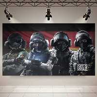 تابلو بوم مدل Rainbow six siege کد AR4920