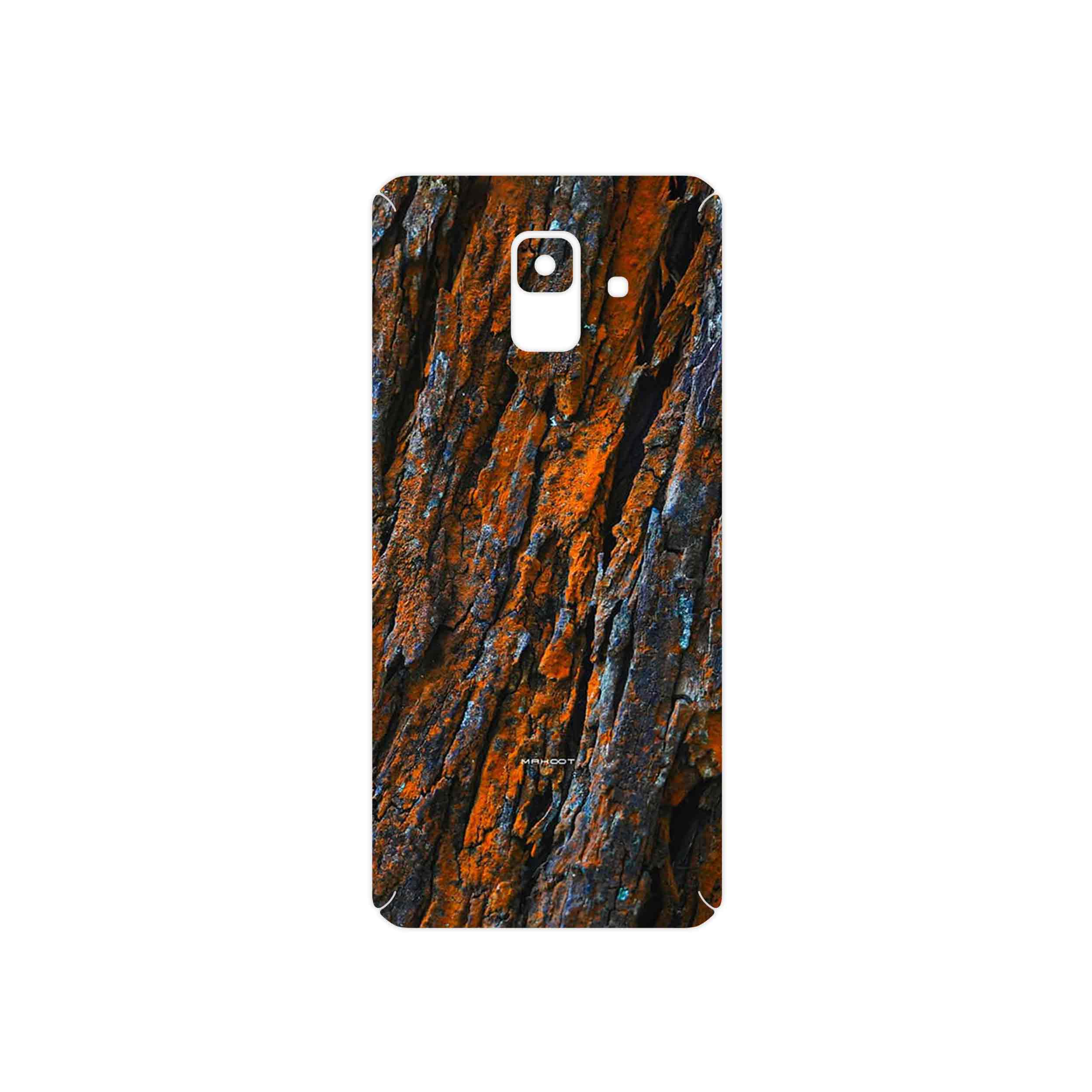 برچسب پوششی ماهوت مدل Wood Texture 6 مناسب برای گوشی موبایل سامسونگ Galaxy A6 2018