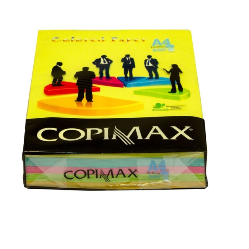 کاغذ رنگی A4 کپی مکس کد 007 بسته 500 عددی