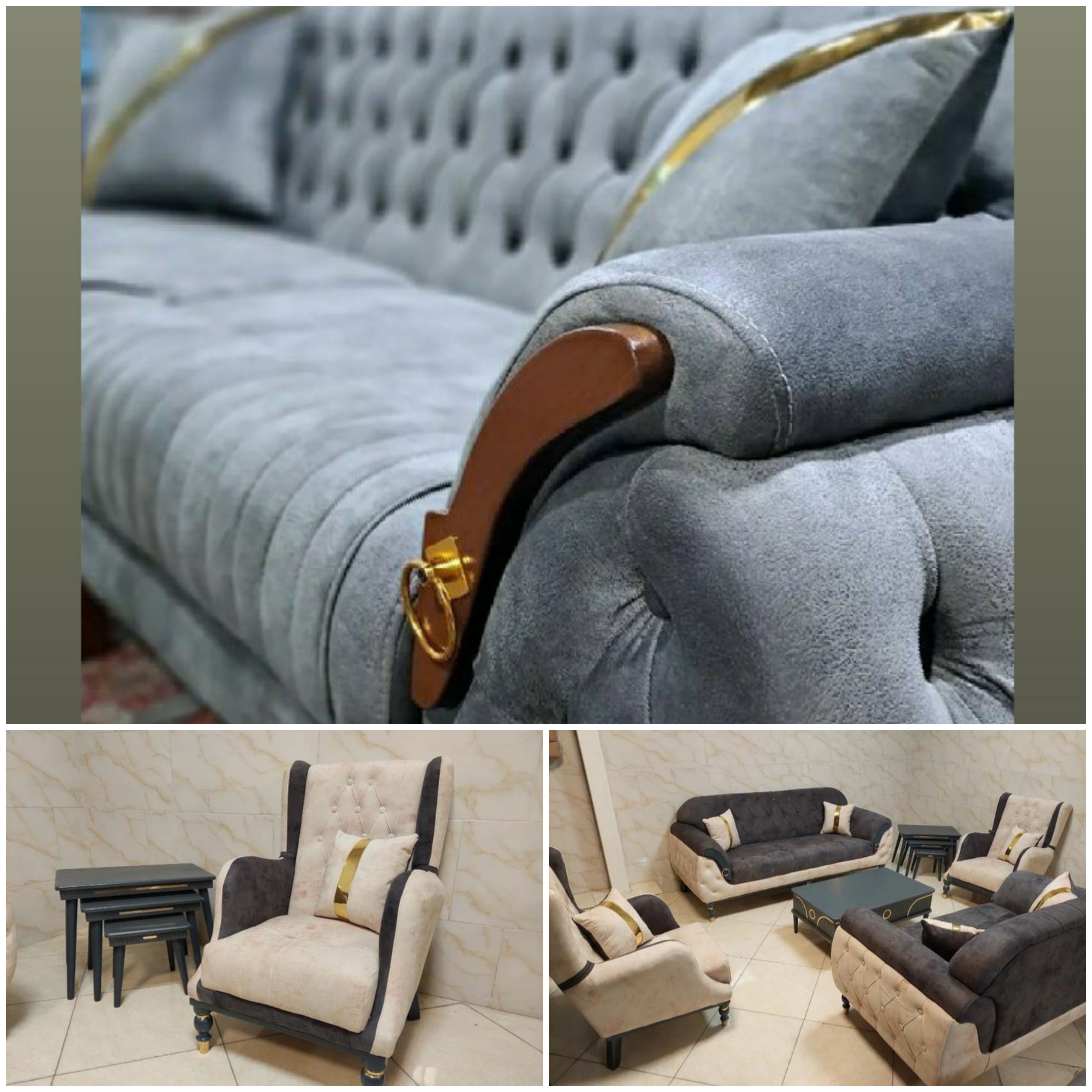 مبل پاریس راحتی ست 7 نفره