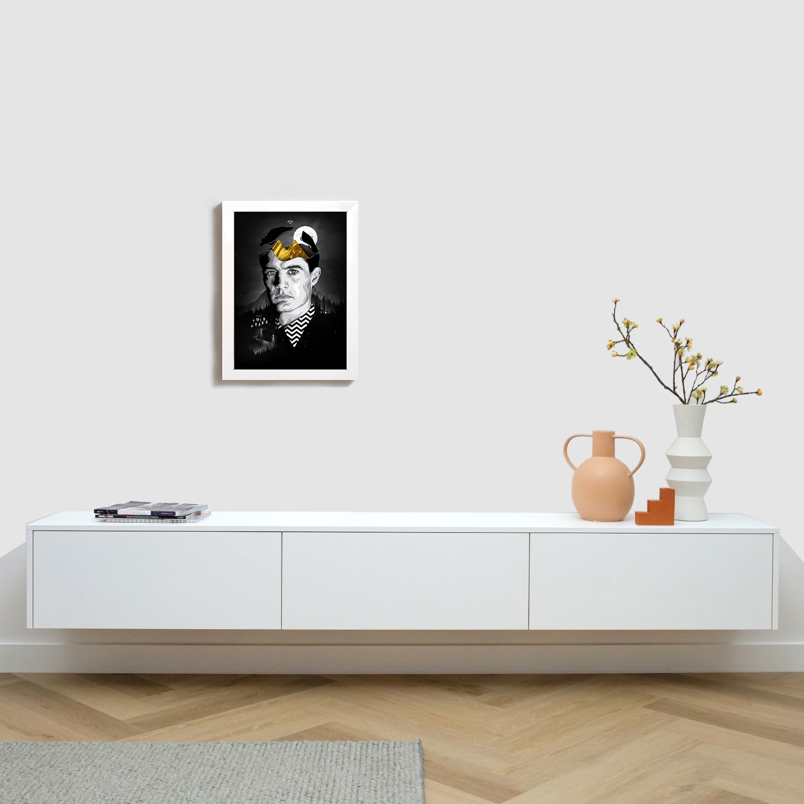 تابلو مدل سریال توئین پیکس twin peaks W443