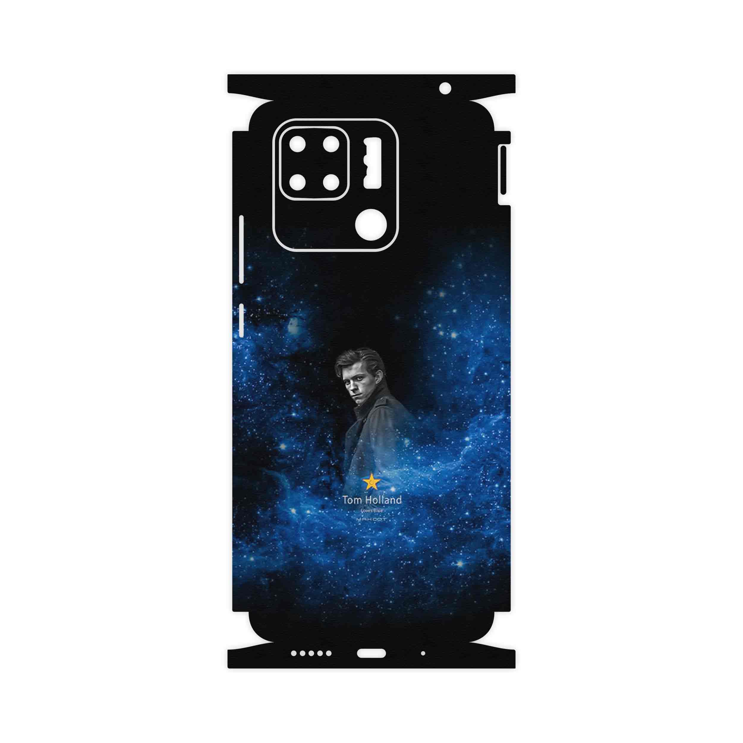برچسب پوششی ماهوت مدل tom holland-FullSkin مناسب برای گوشی موبایل شیائومی Redmi 10C