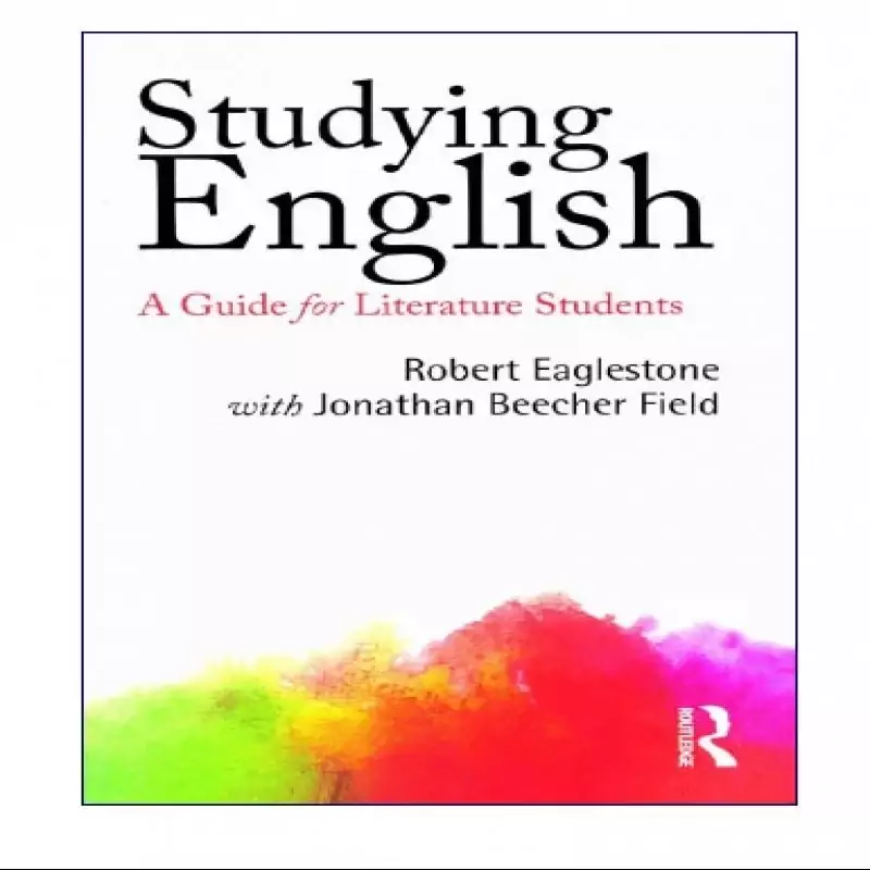 Studying English A Guide For Literature Students کتاب