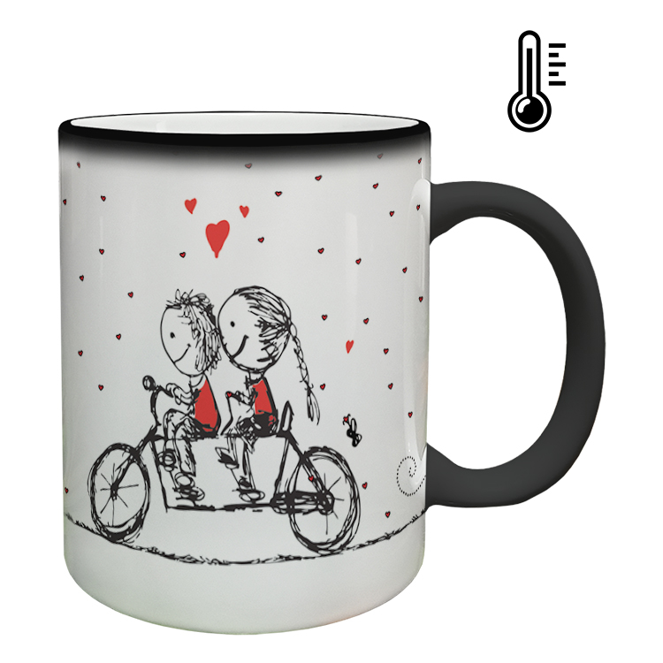 ماگ حرارتی مدل عاشقانه کد 12