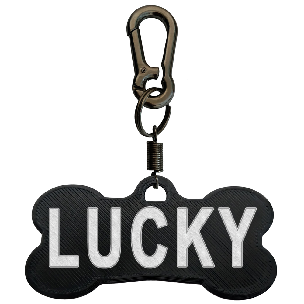 پلاک شناسایی سگ مدل LUCKY