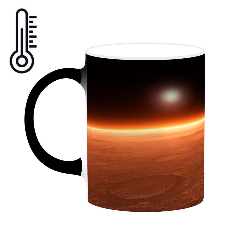 ماگ حرارتی کاکتی طرح فضا و کهکشان مدل mgh20303