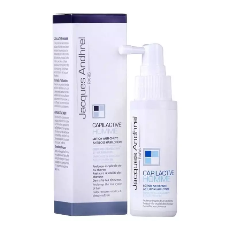 تونیک ضد ریزش مو آقایان ژاک آندرل مدل Capilactive حجم 60mL