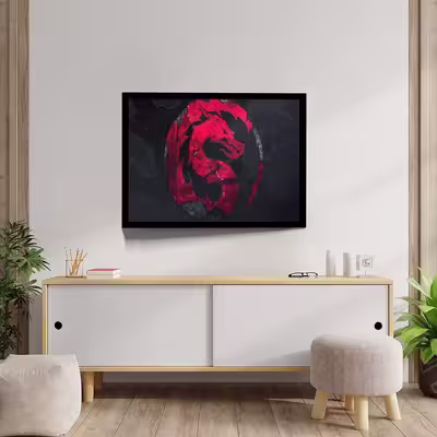 تابلو مدل mortal kombat کد F-14014