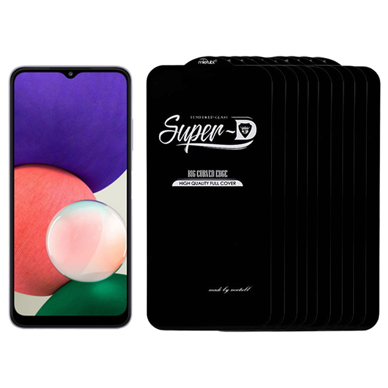 محافظ صفحه نمایش میتوبل مدل سوپر دی مناسب برای گوشی موبایل سامسونگ GALAXY A22 5G بسته 10 عددی | کالا برتری
