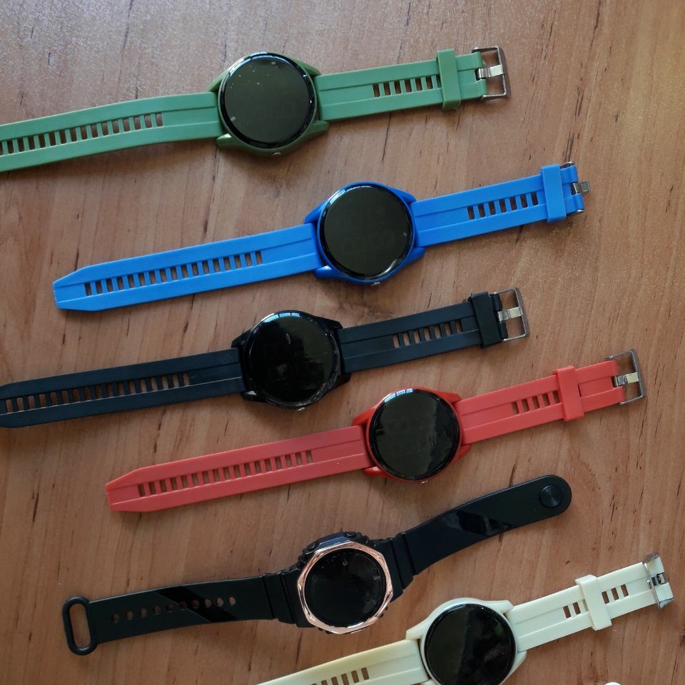 ساعت led بند سیلیکونی 