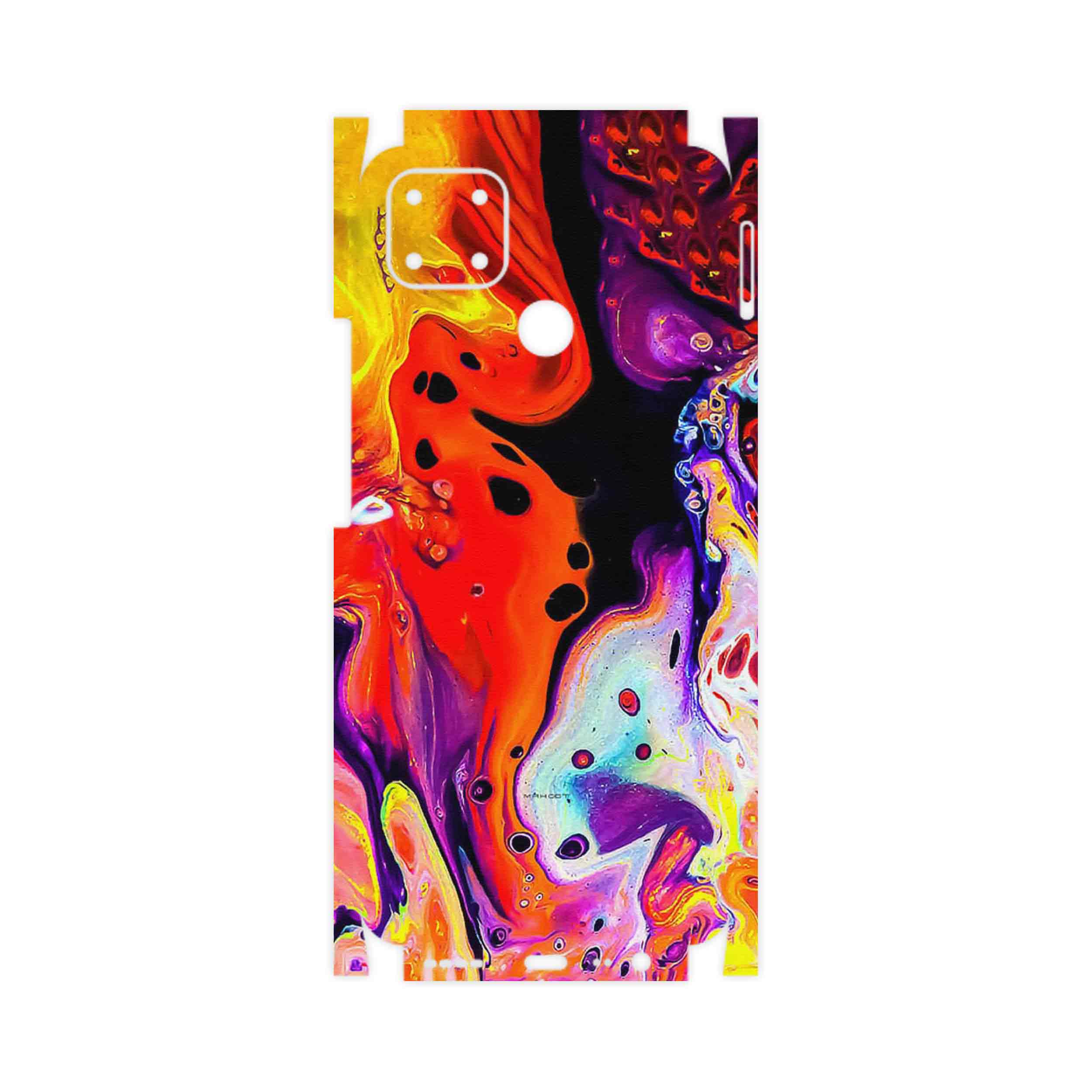 برچسب پوششی ماهوت مدل Abstract Oil Art-FullSkin مناسب برای گوشی موبایل ریلمی C25s