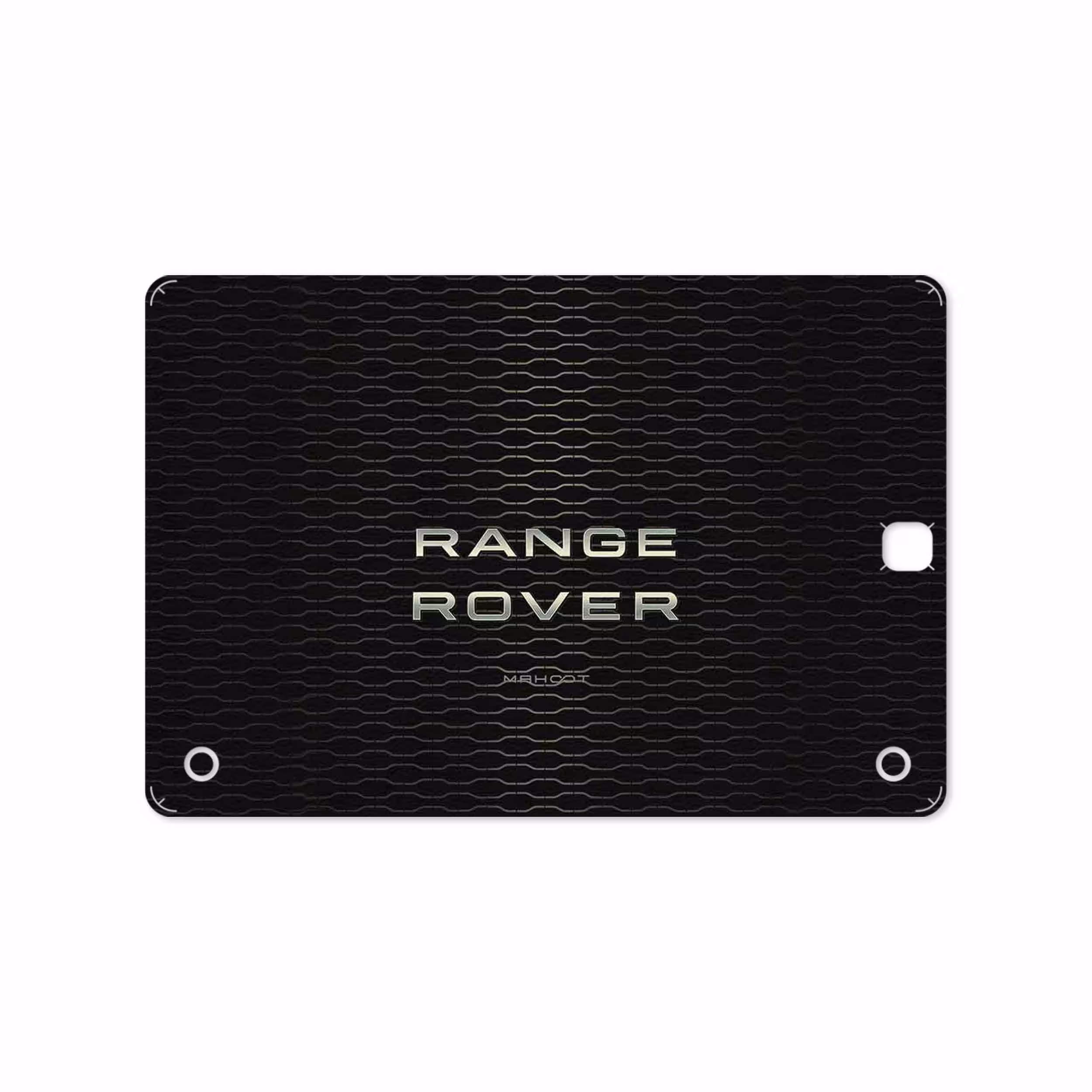 برچسب پوششی ماهوت مدل Range-Rover-Logo مناسب برای تبلت سامسونگ Galaxy Tab A 9.7 2015 T555