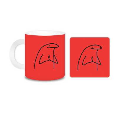 ماگ مدل میقولی کد 2419 به همراه زیر لیوانی