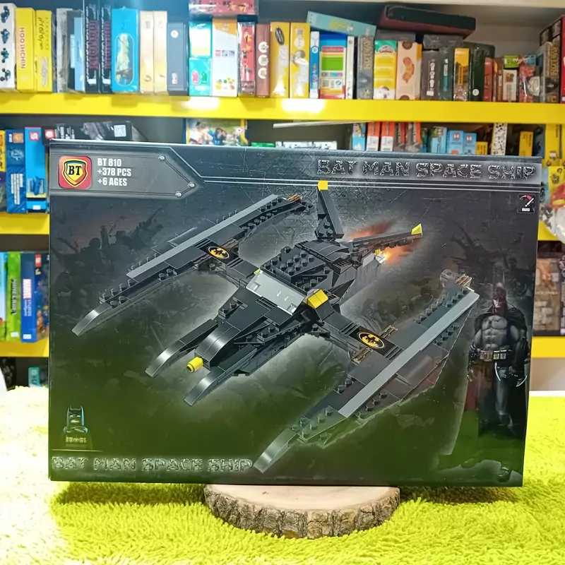 اسباب بازی لگو ساختنی مدل جت سفینه بتمن 378 قطعه