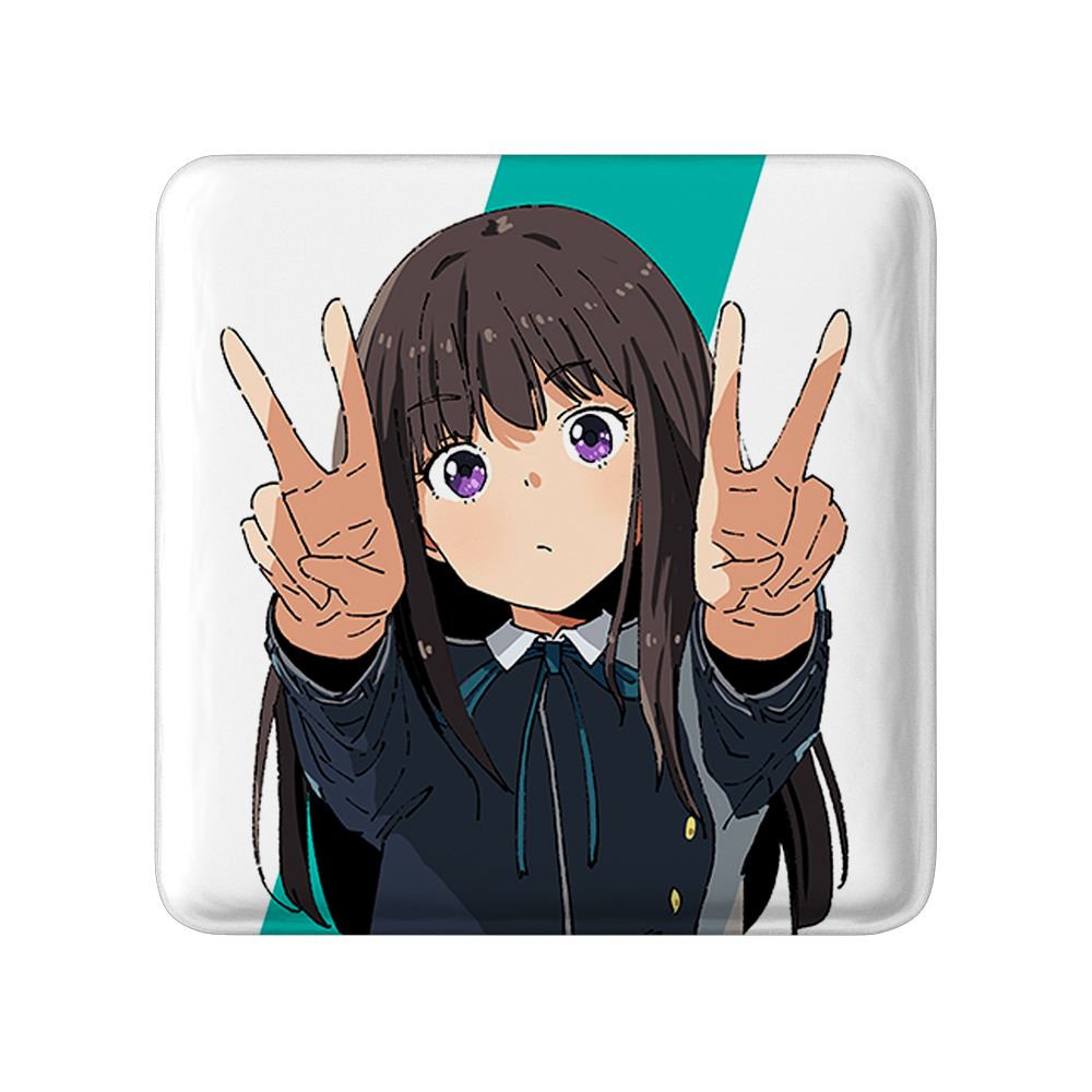 پیکسل خندالو مدل تاکینا انیمه لیکوریس ریکویل Lycoris Recoil کد 22980