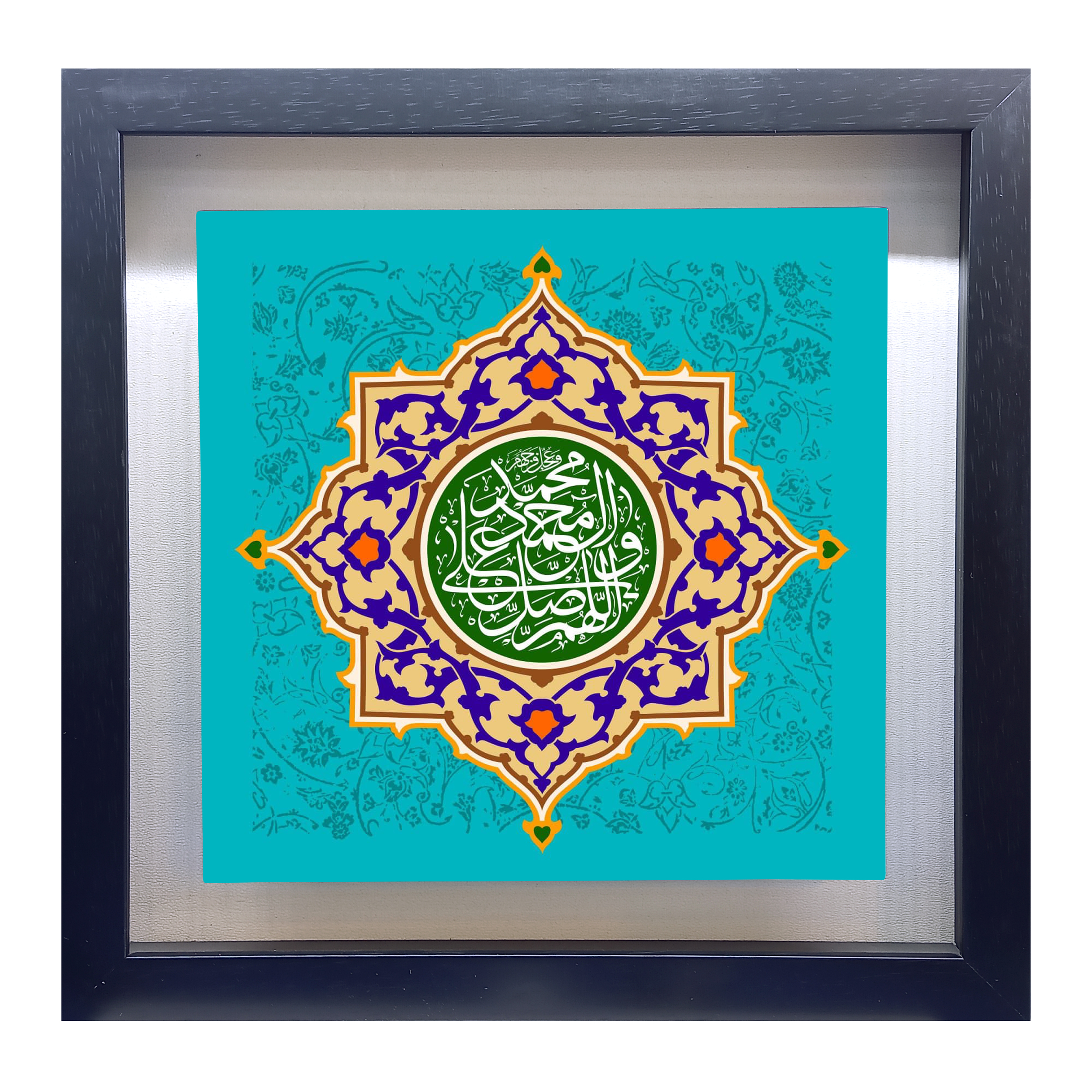 تابلو کاشی طرح صلوات 3 مدل QM 1005