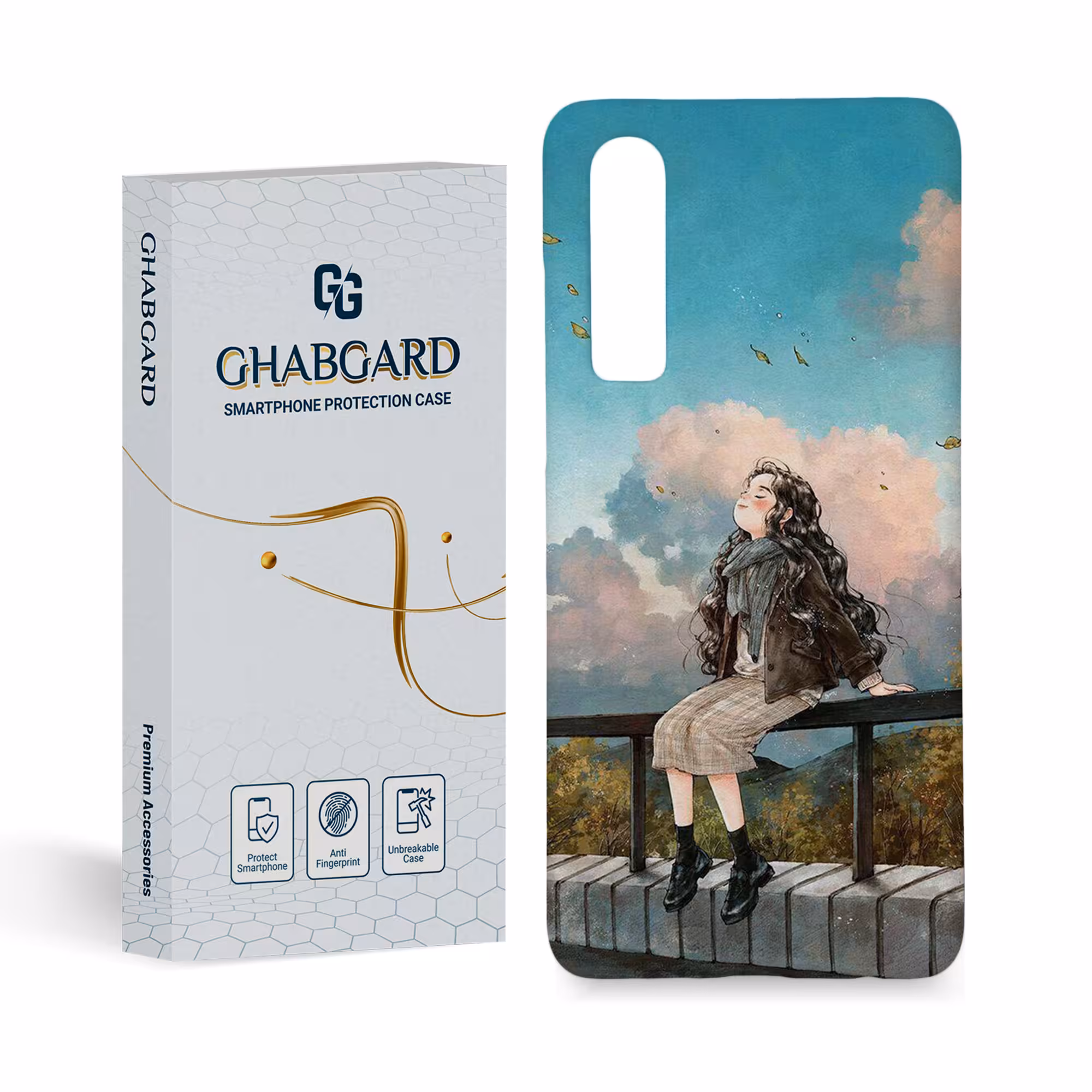 کاور قاب گارد مدل دخترانه مناسب برای گوشی موبایل هوآوی P30