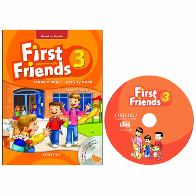 کتاب American English First Friends 3 اثر Susan Lannuzzi انتشارات Oxford