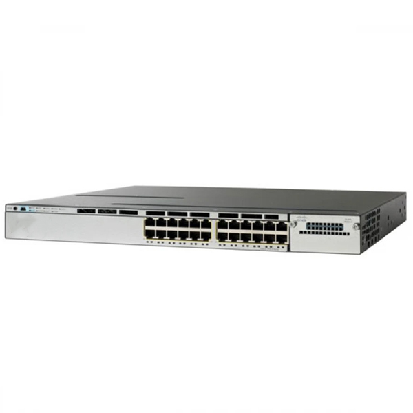 سوئیچ شبکه 24 پورت سیسکو مدل WS-C3750X-24P-S