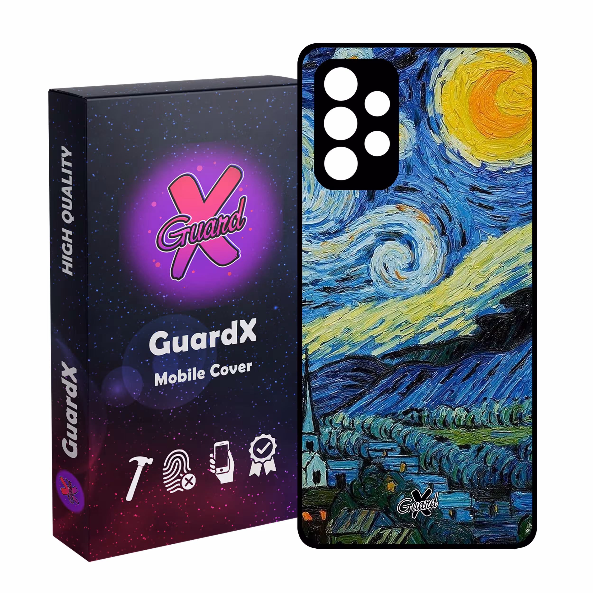 کاور گارد ایکس طرح Art مدل Glass10266 مناسب برای گوشی موبایل سامسونگ Galaxy A32 4G