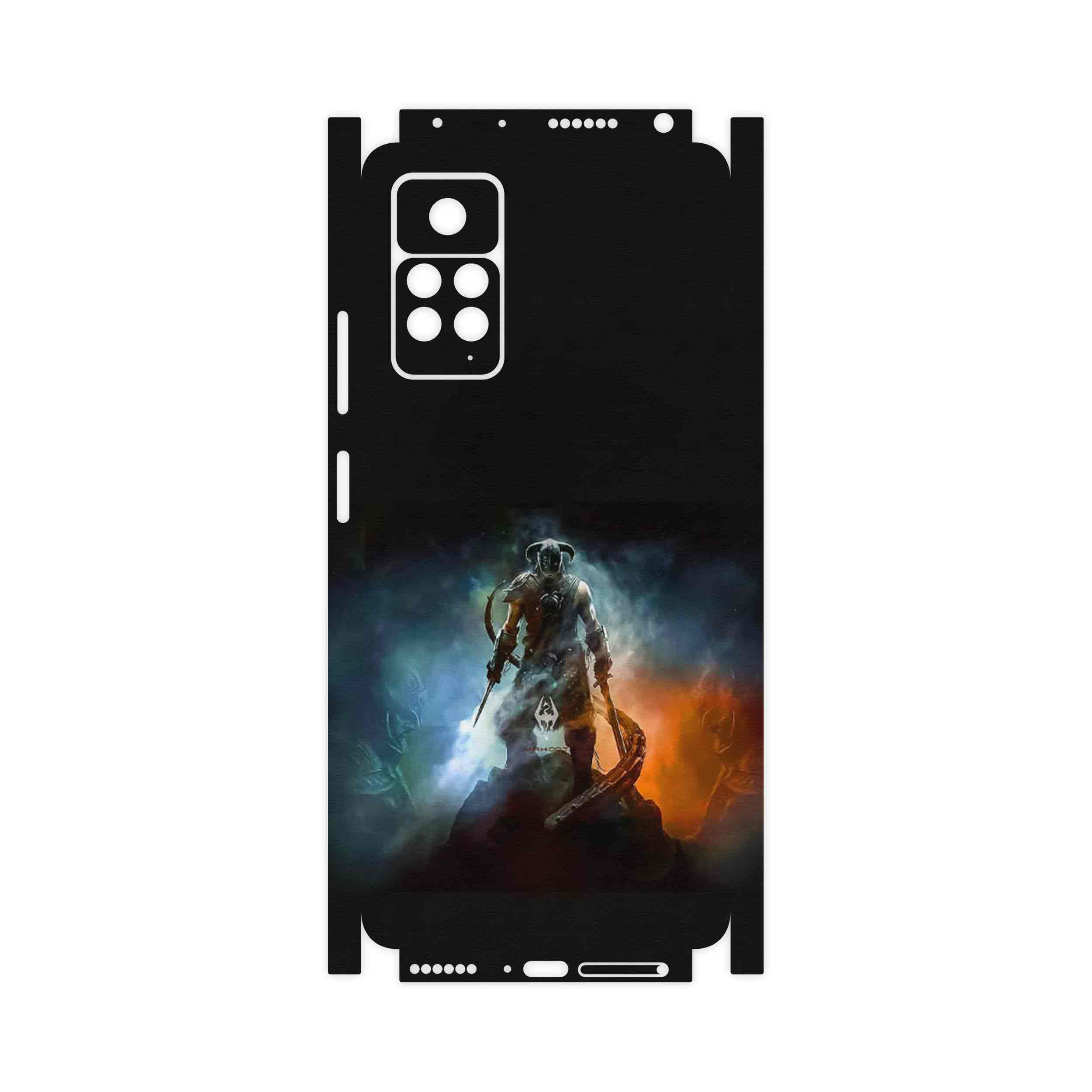 برچسب پوششی ماهوت مدل Skyrim Game Series-FullSkin مناسب برای گوشی موبایل شیائومی Redmi Note 11 Pro