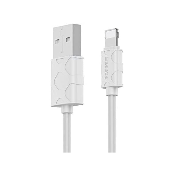 کابل USB به لایتنینگ باسئوس Baseus Yaven Lightning Cable For Micro 1M White N
