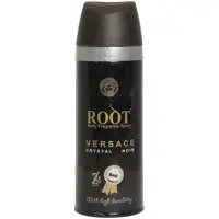 اسپری خوشبو کننده بدن زنانه روت مدل Versace Crystal Noir حجم 200 میلی لیتر