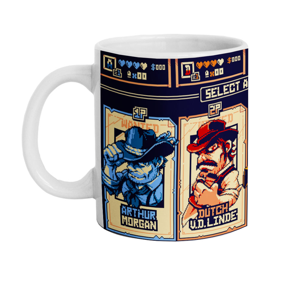 ماگ دارلی طرح Red Dead Redemption مدل DarlyM939