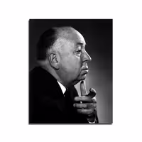 تابلو شاسی ارژنگ طرح Alfred Hitchcock کد M004