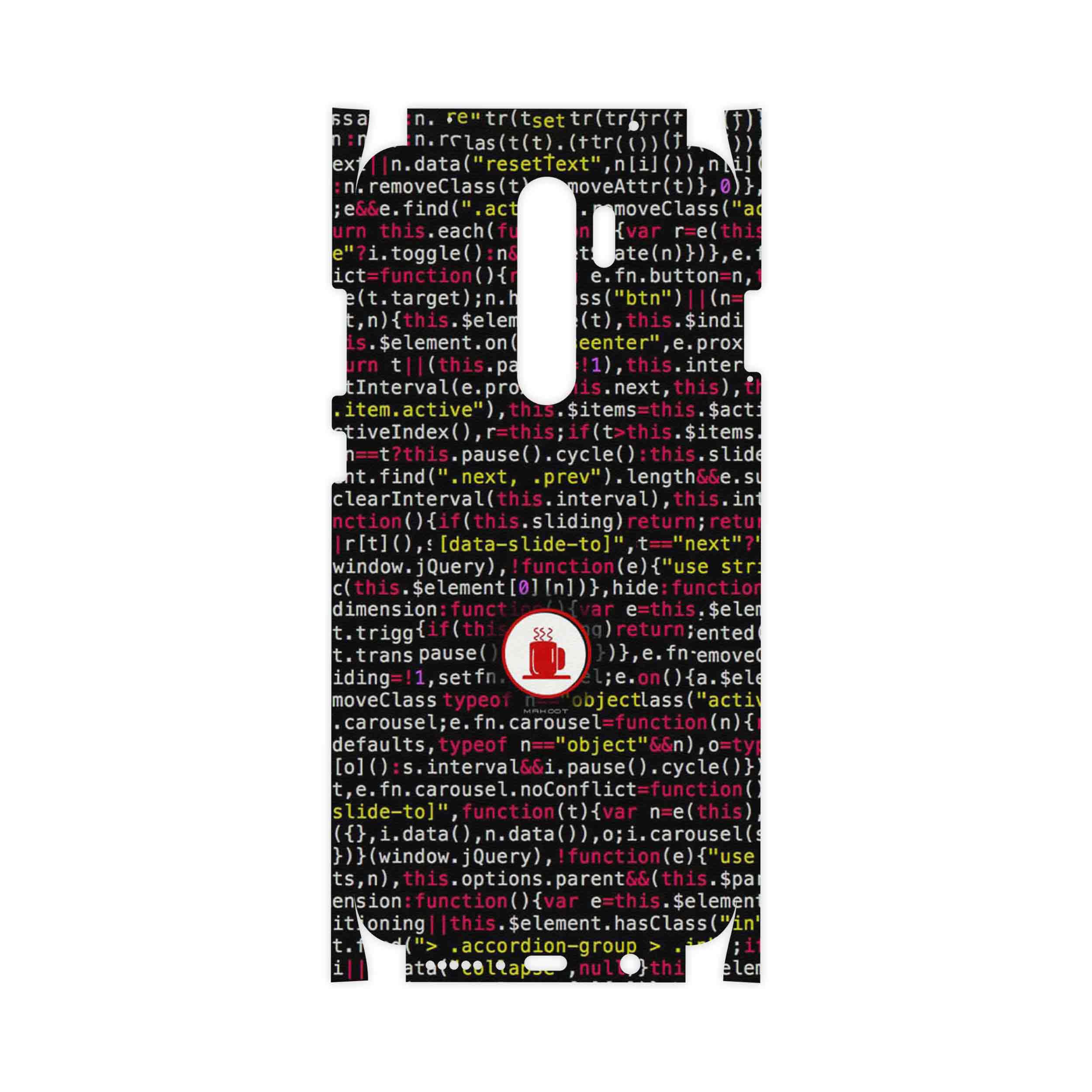 برچسب پوششی ماهوت مدل Programming 1-FullSkin مناسب برای گوشی موبایل شیائومی Redmi Note 8 Pro