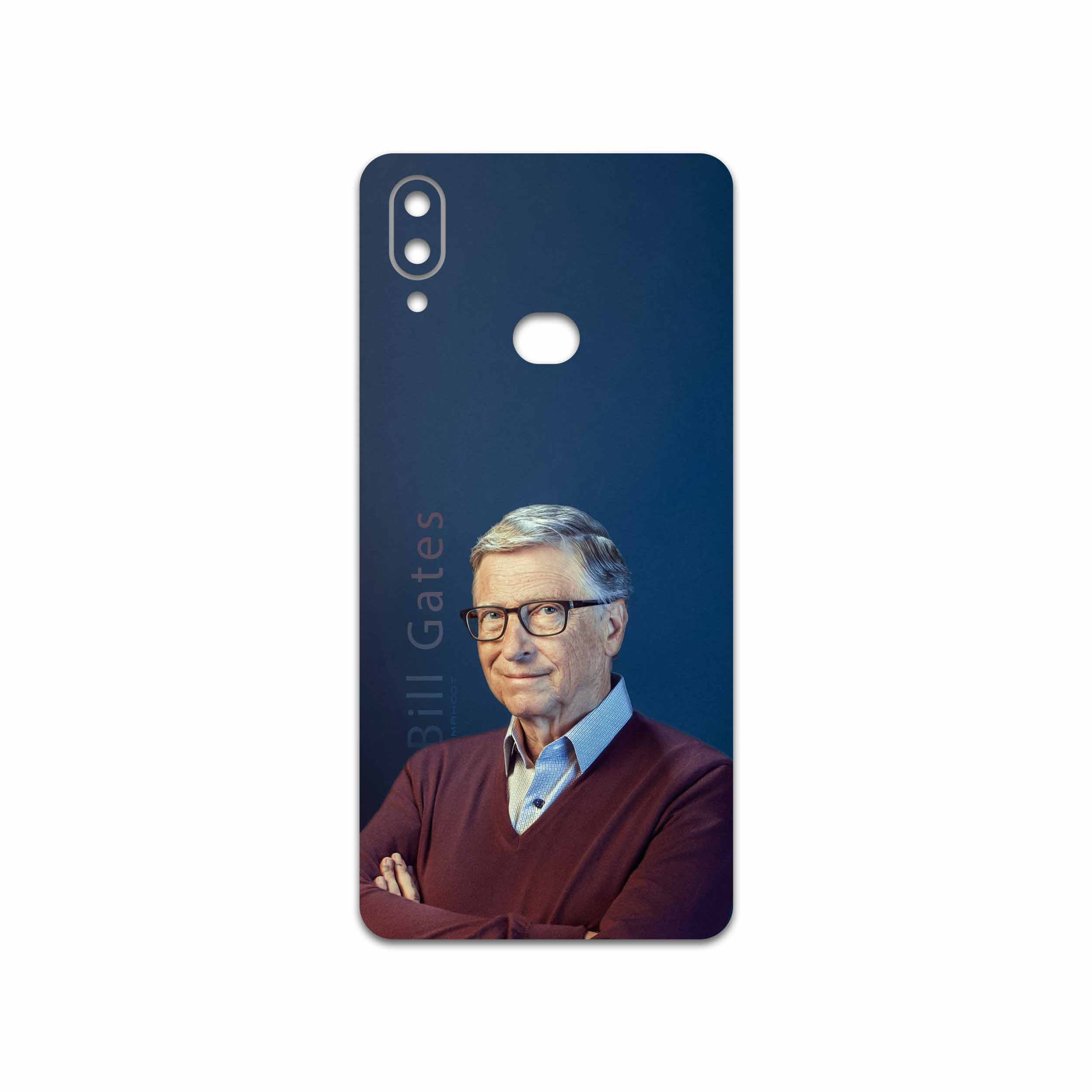 برچسب پوششی ماهوت مدل Bill Gates مناسب برای گوشی موبایل سامسونگ Galaxy A10s