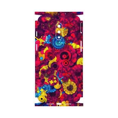 برچسب پوششی ماهوت مدل Vector Flower Garden Digital Art-FullSkin مناسب برای گوشی موبایل وان پلاس 7