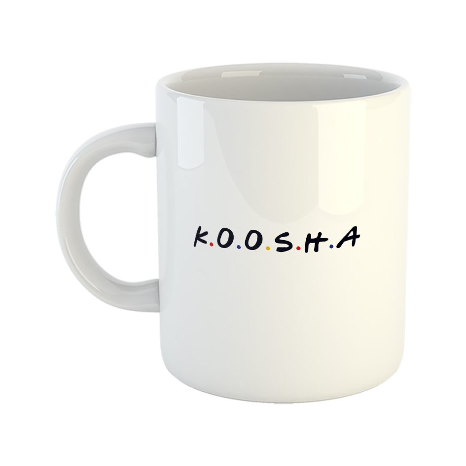 ماگ طرح فرندز مدل کوشا