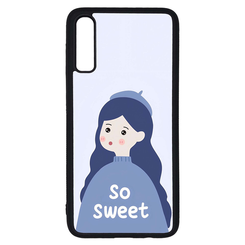 کاور طرح دختر کد G-105 مناسب برای گوشی موبایل سامسونگ Galaxy A70 / A70s | دیجی قاب دونی