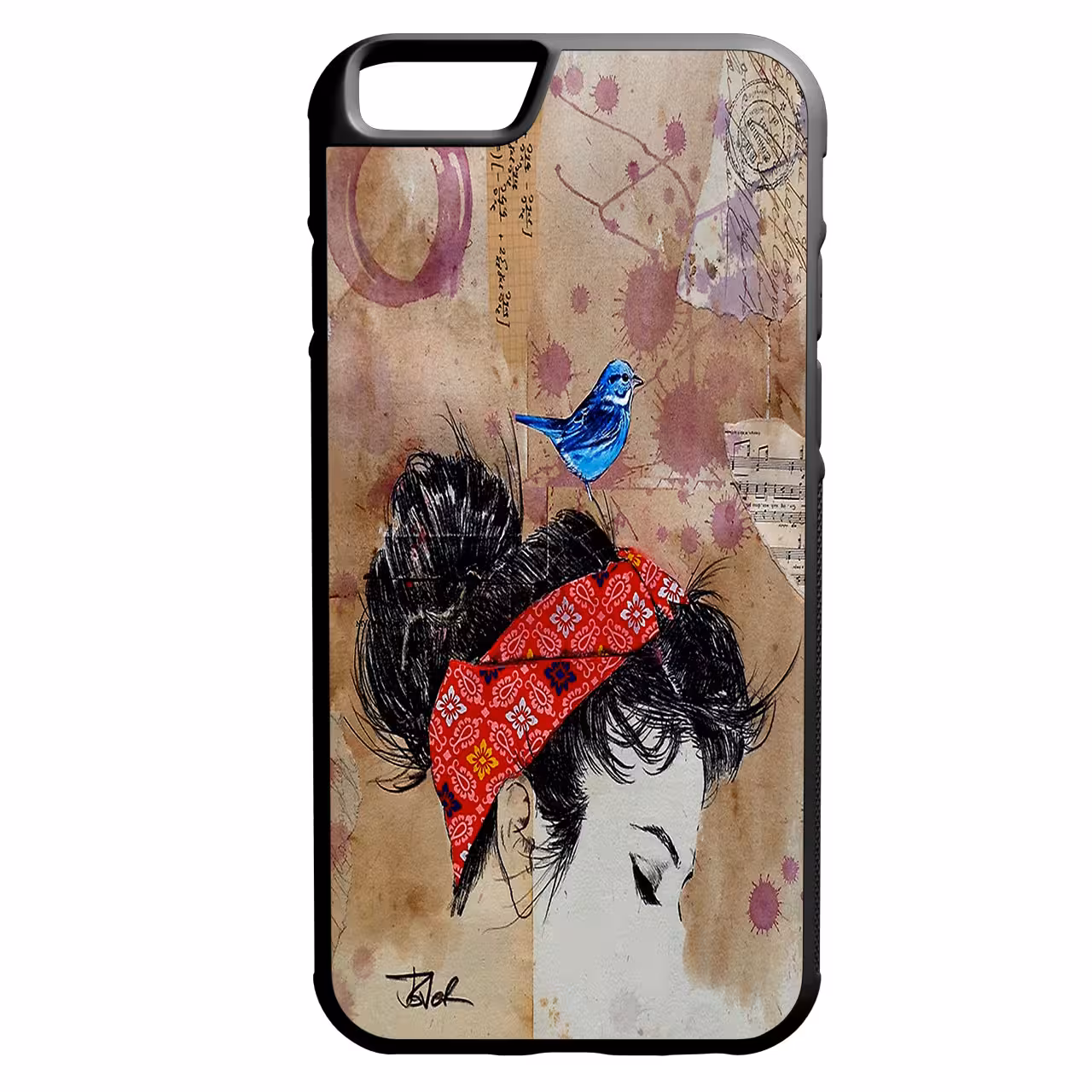 کاور طرح دخترانه کد 10040 مناسب برای گوشی موبایل اپل iphone 6/6s