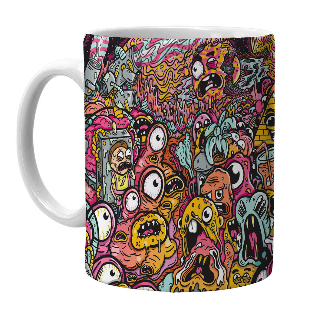 ماگ طرح ریک اند مورتی کد mm12