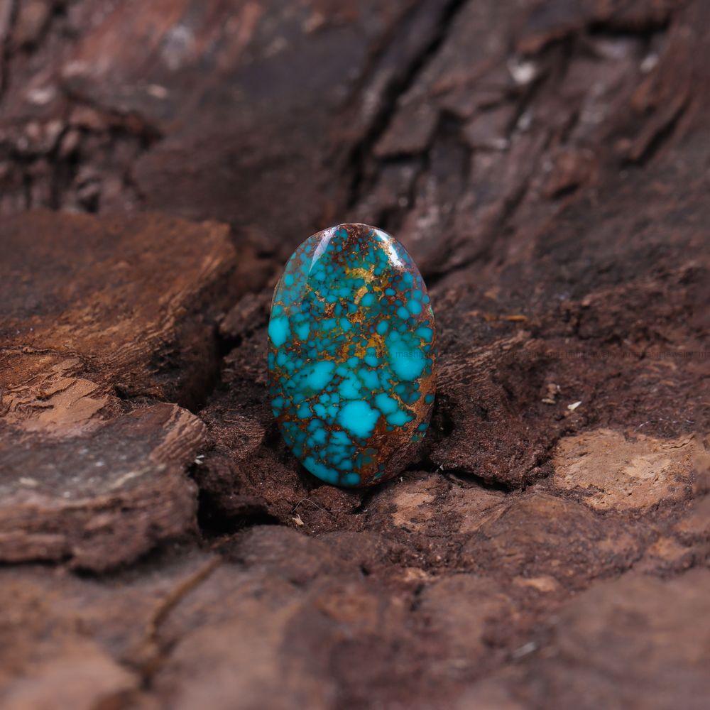 نگین فیروزه شجری کد 11594 - جواهری مشاهیر