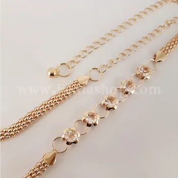 کمربند زنجیری طلایی