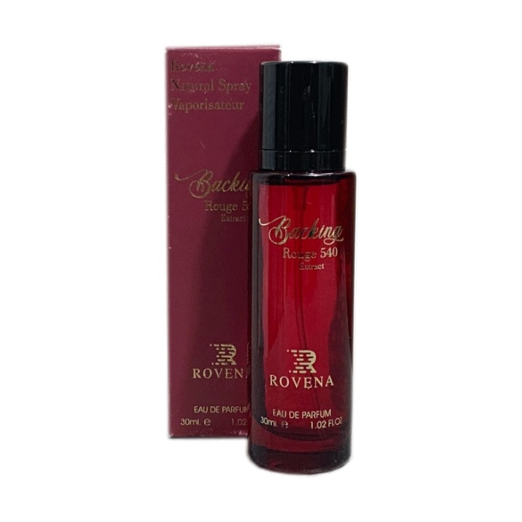 ادکلن 30 میل جیبی یونیسکس باکارات رژ قرمز از شرکت اماراتی روونا