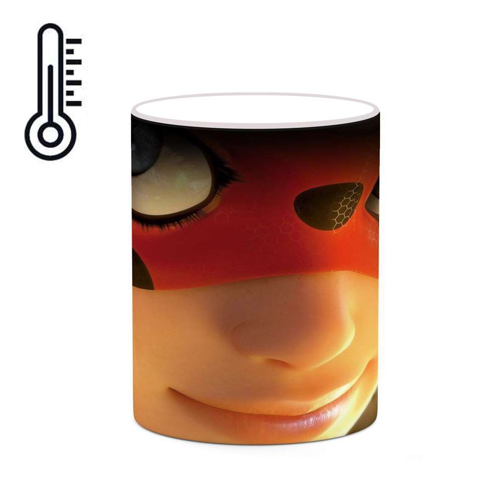 ماگ حرارتی کاکتی طرح کارتون Miraculous مدل mgh22870