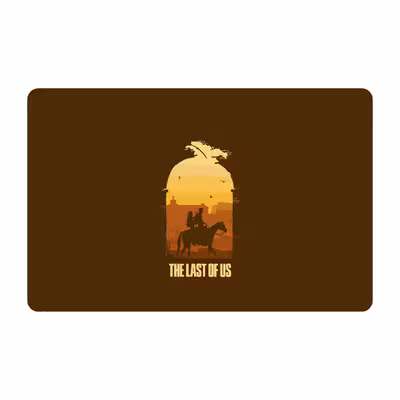 ماوس پد طرح آخرین بازمانده ازما - the last of us مدل MPB91