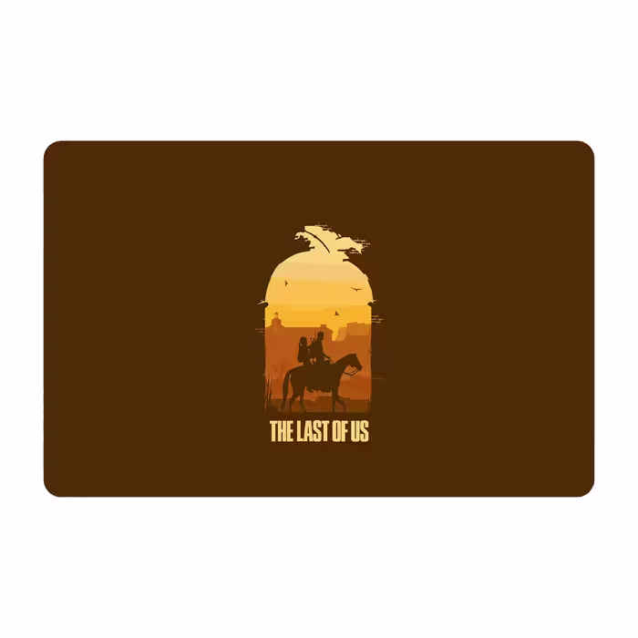ماوس پد طرح آخرین بازمانده ازما - the last of us مدل MPB91