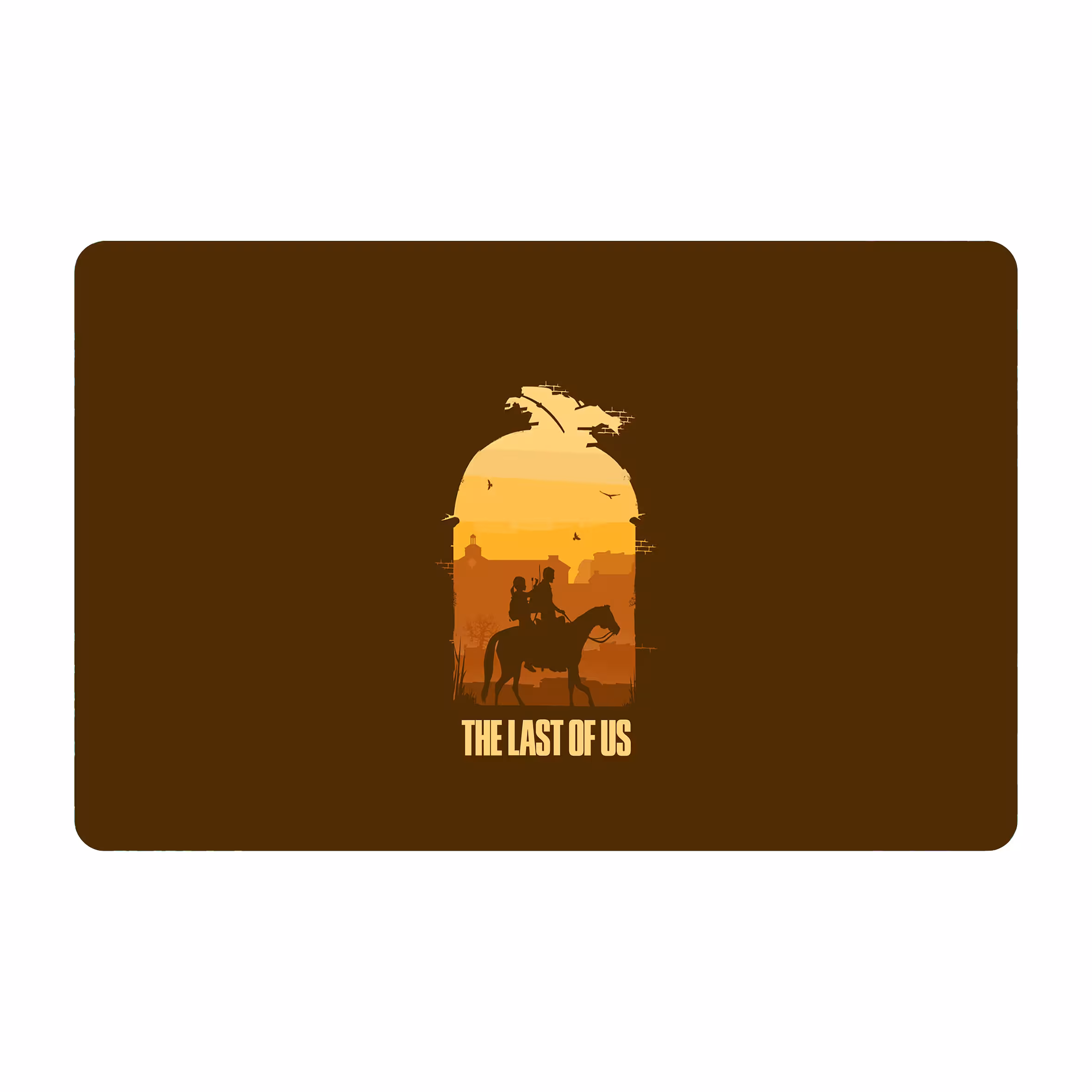 ماوس پد طرح آخرین بازمانده ازما - the last of us مدل MPB91