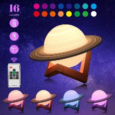 آباژور رومیزی مدل سیاره زحل L7