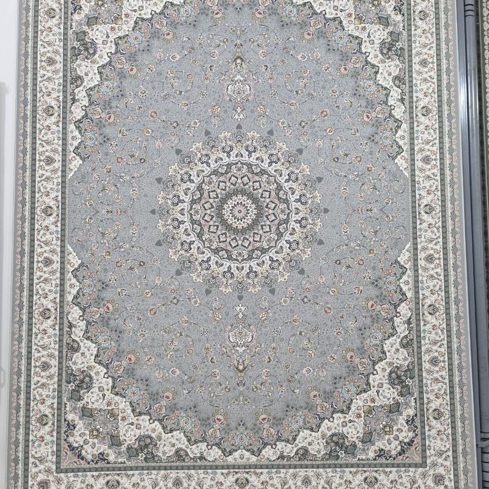 فرش پاتریس 1500شانه طرح الماس فیلی کناره یک در یک ونیم متری