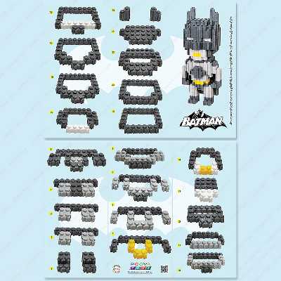 ساختنی پویا مدل بتمن کد 9910